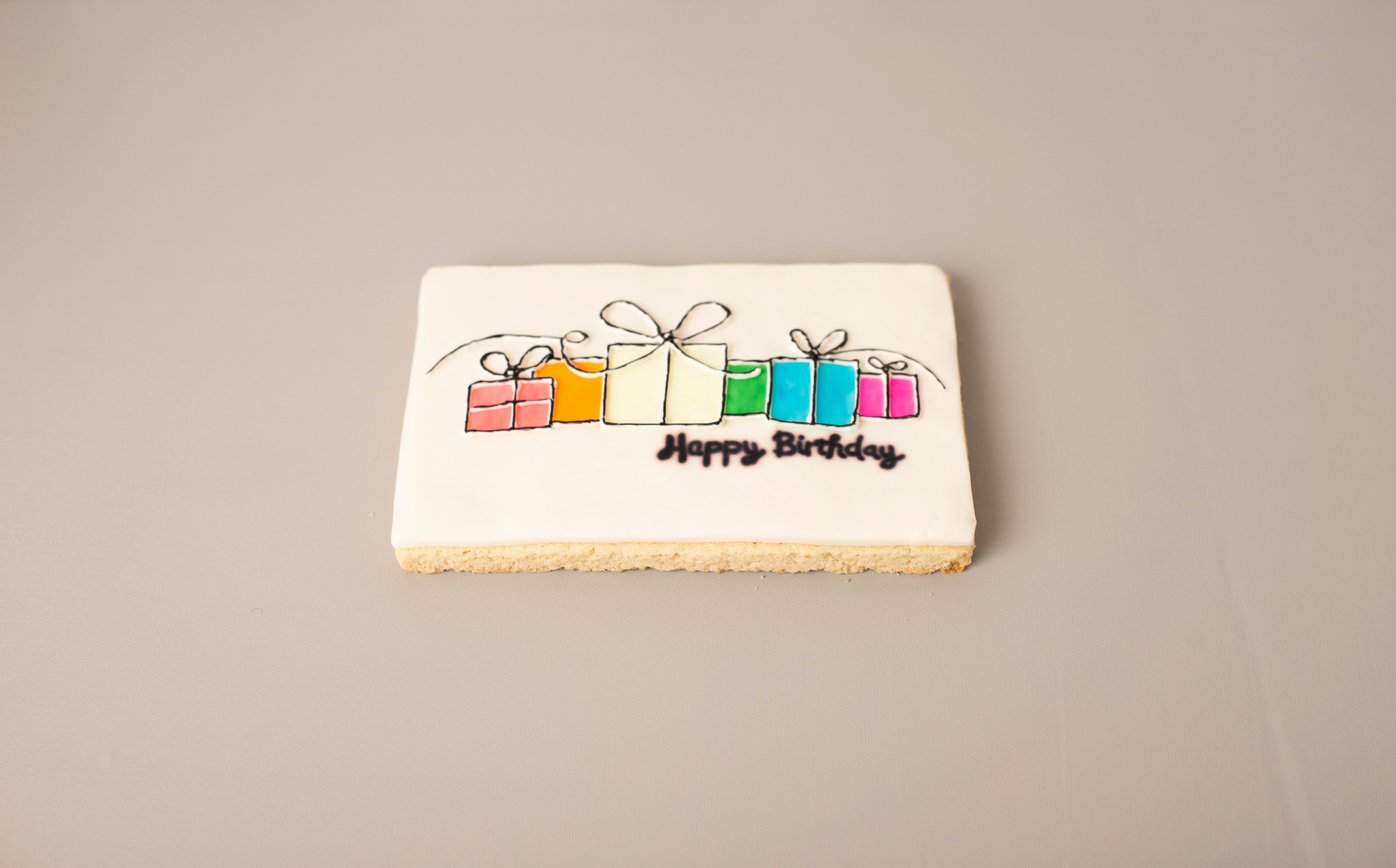 Happy Birthday Message Cookies